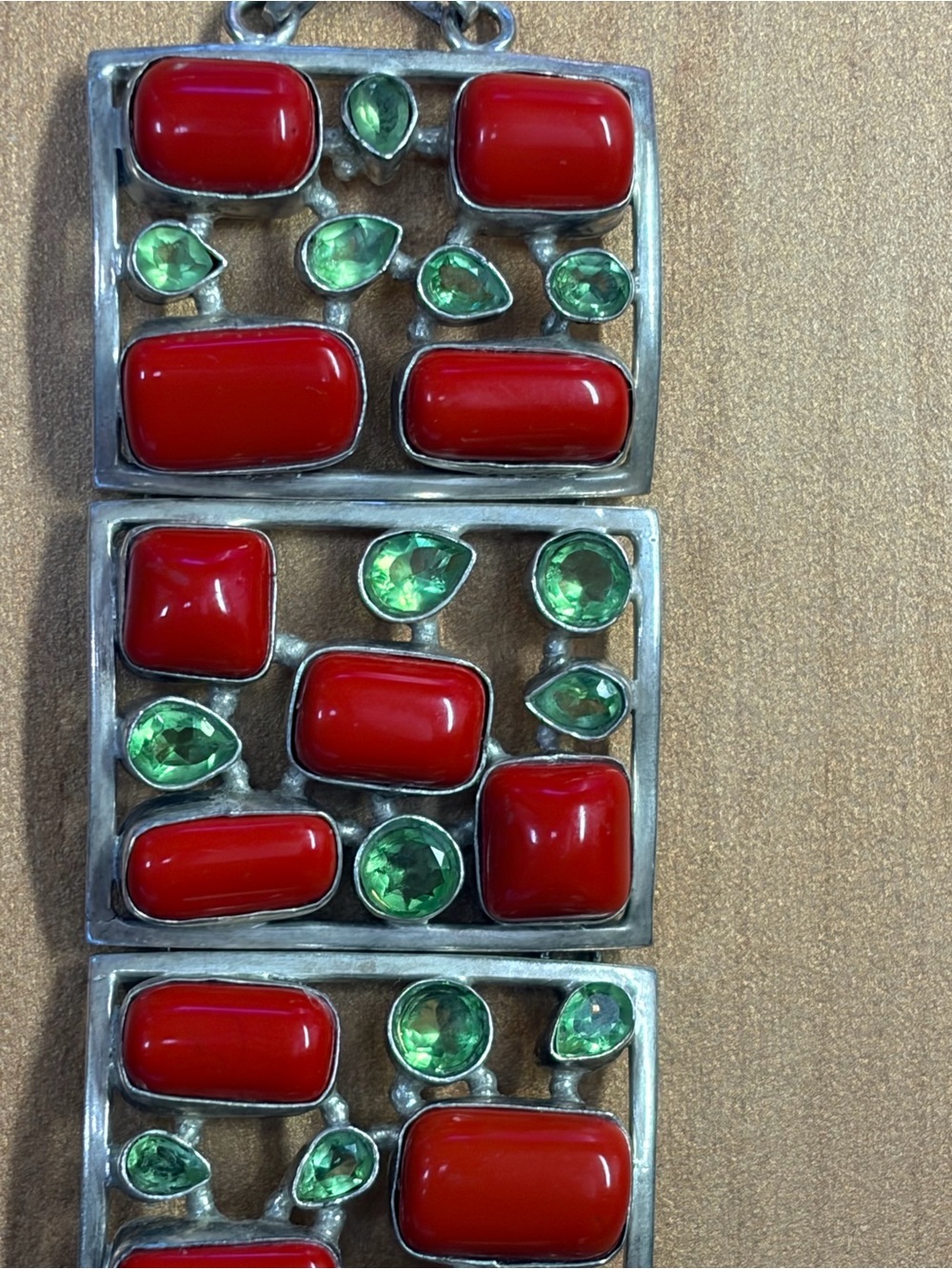 MCM 925 Brutalist Studio Artisan Statement Jewelry- Taxco/Scandavian Style - Picture 7 of 11